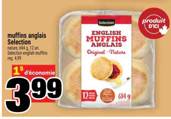 MUFFINS ANGLAIS SELECTION