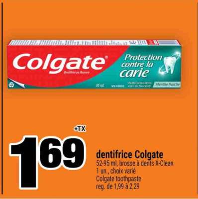 DENTIFRICE COLGATE