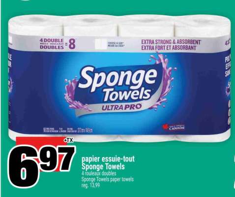 papier essuie-tout Sponge Towels