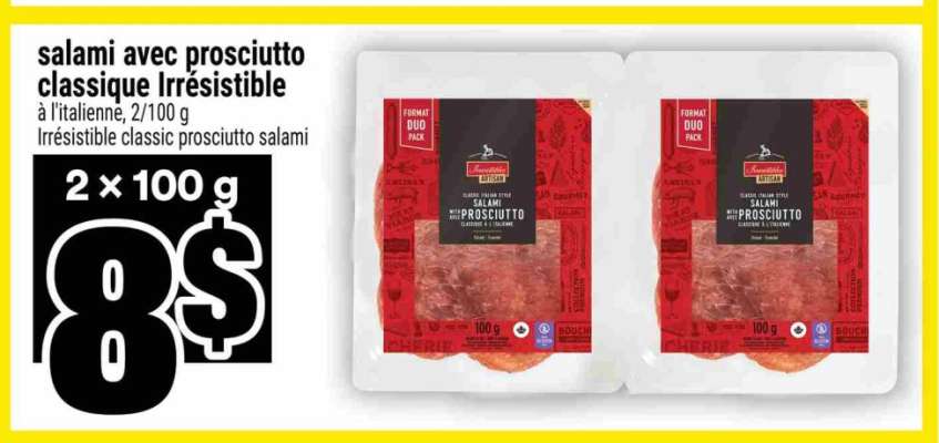 salami avec prosciutto classique Irrésistible