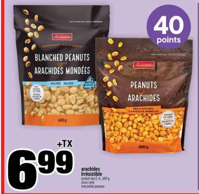 ARACHIDES IRRÉSISTIBLE