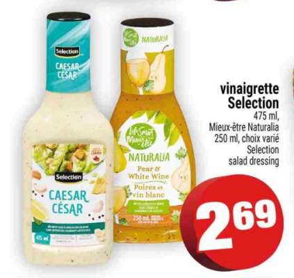 VINAIGRETTE SELECTION