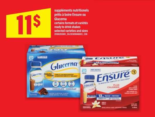 Ensure ou Glucerna