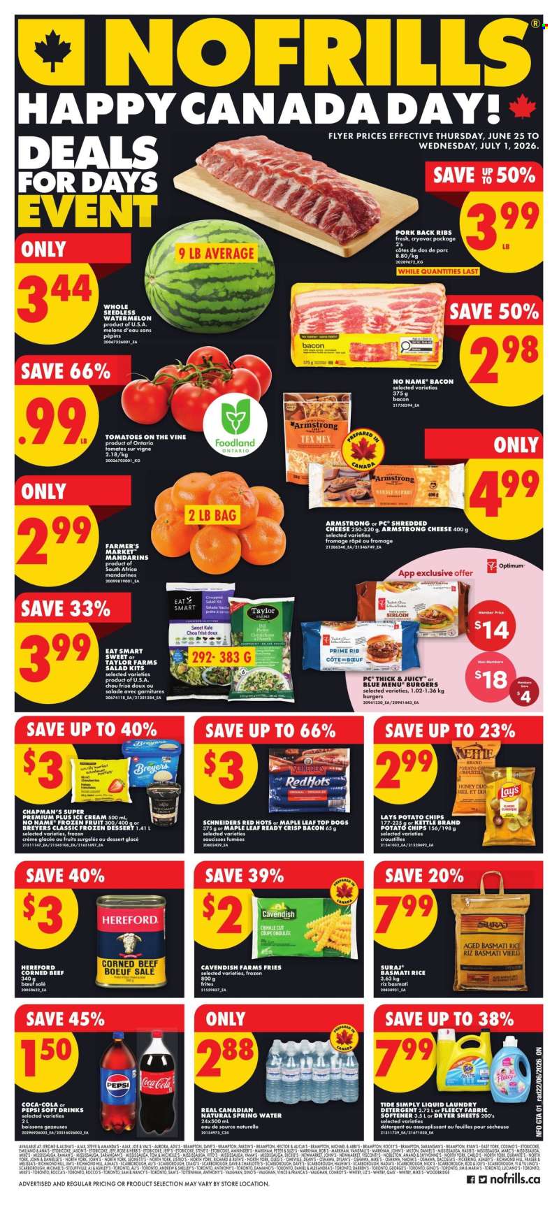 No Frills Flyer - June 25, 2026 - July 01, 2026.