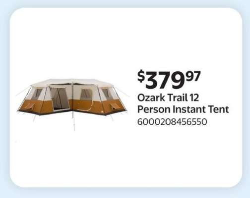 Ozark Trail 12 Person Instant Tent