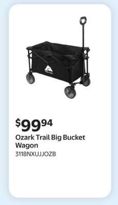 Ozark Trail Big Bucket Wagon
