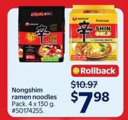 Nongshim Ramen Noodles