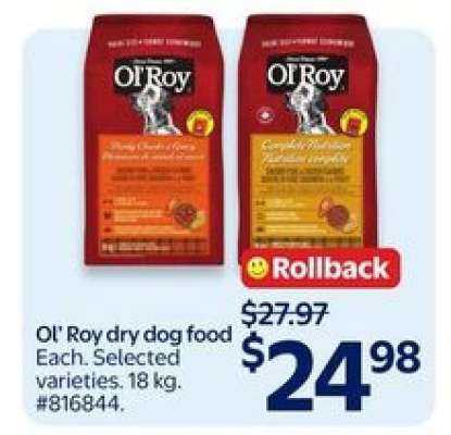 Ol' Roy Dry Dog Food