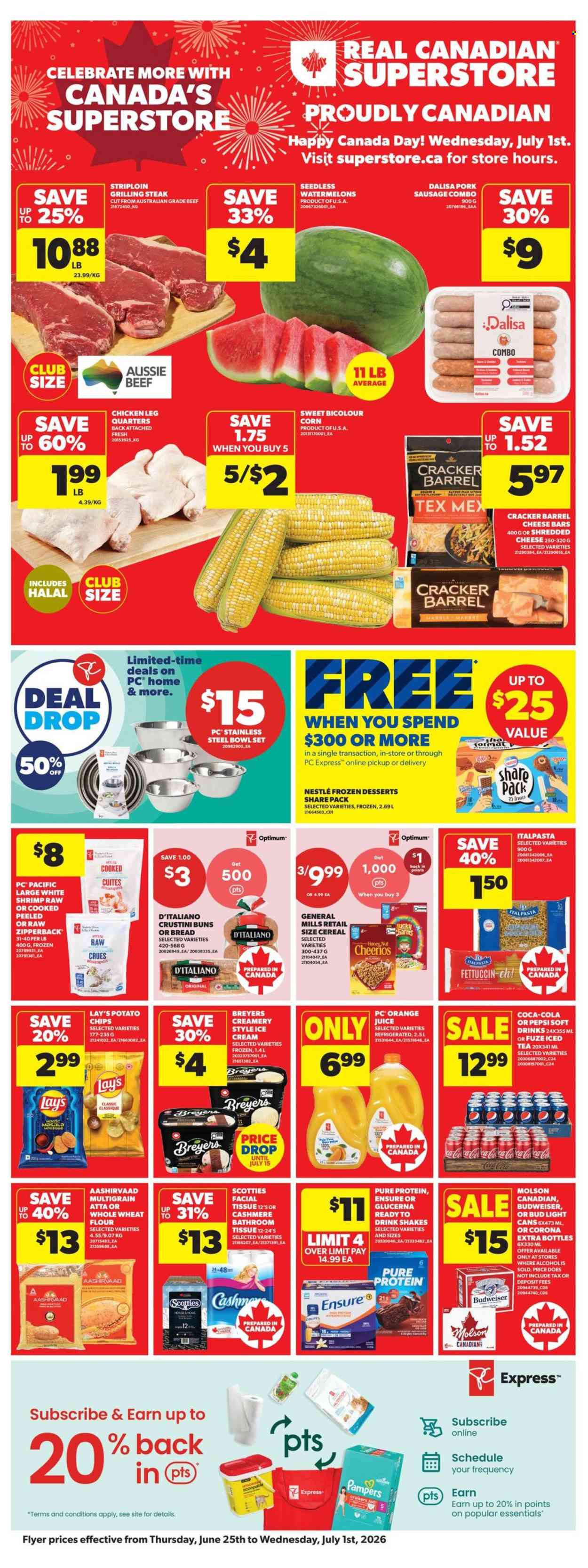 Real Canadian Superstore flyer - June 25, 2026 - July 01, 2026. Page 1