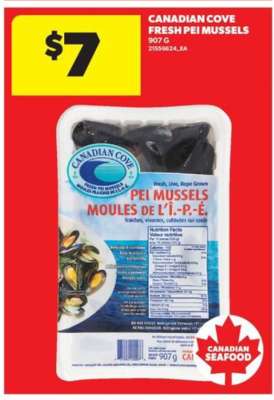 Canadian Cove Fresh PEI Mussels