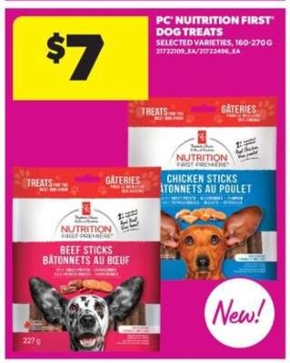 PC Nutrition First Dog Treats