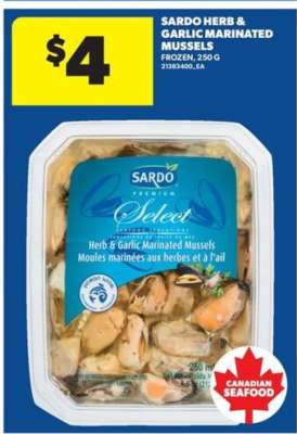 Sardo Herb & Garlic Marinated Mussels