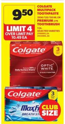 Colgate Multipack Toothpaste