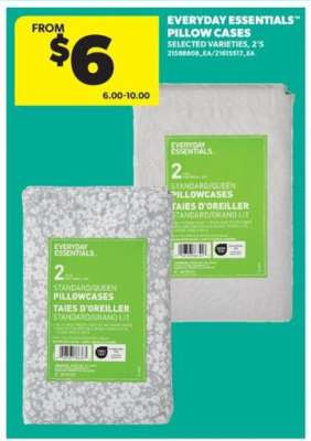 Everyday Essentials Pillow Cases