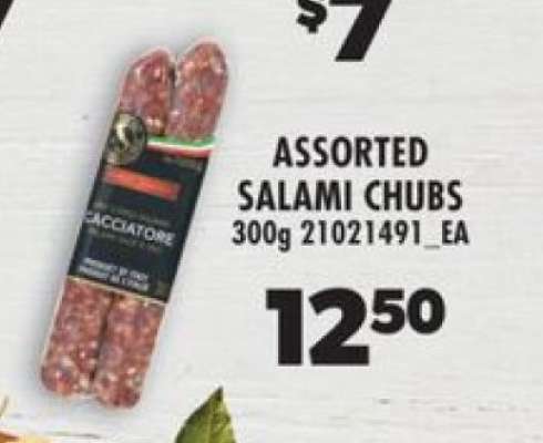Assorted Salami Chubs