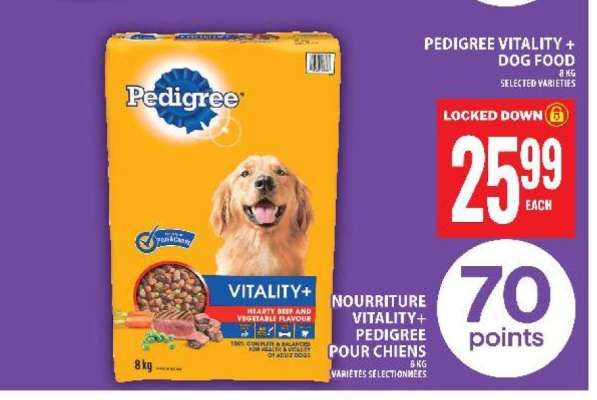Pedigree Vitality+ Dog Food