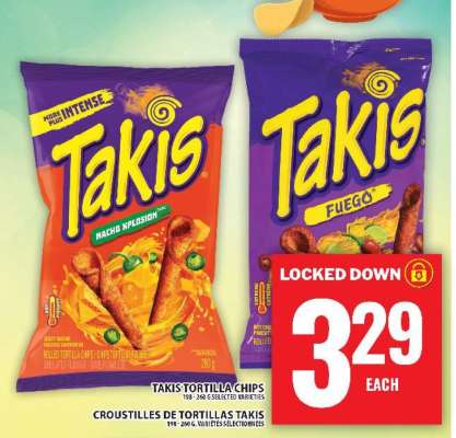 TAKIS TORTILLA CHIPS