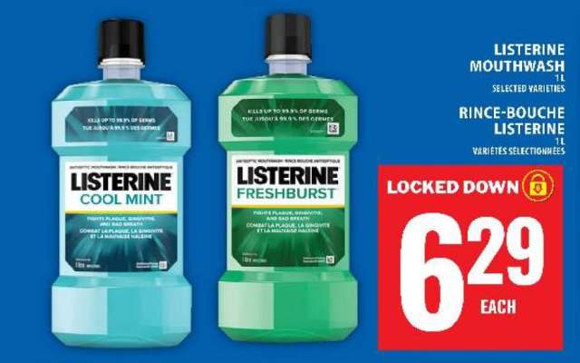 LISTERINE MOUTHWASH