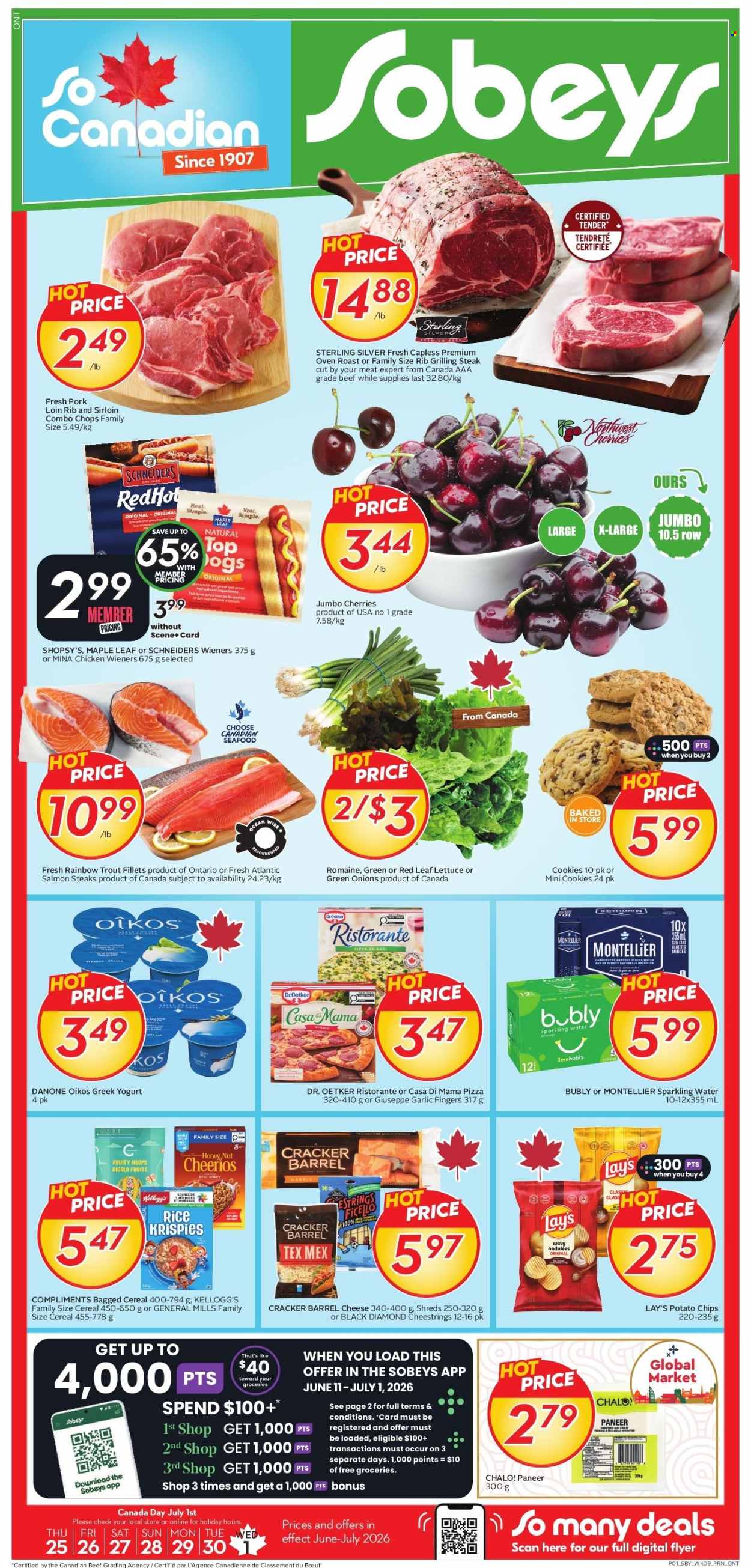 Sobeys flyer - June 25, 2026 - July 01, 2026. Page 1