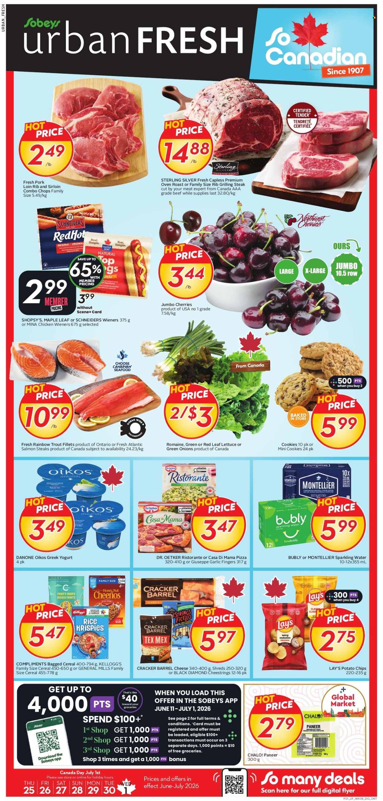 Sobeys Urban Fresh flyer - June 25, 2026 - July 01, 2026. Page 1