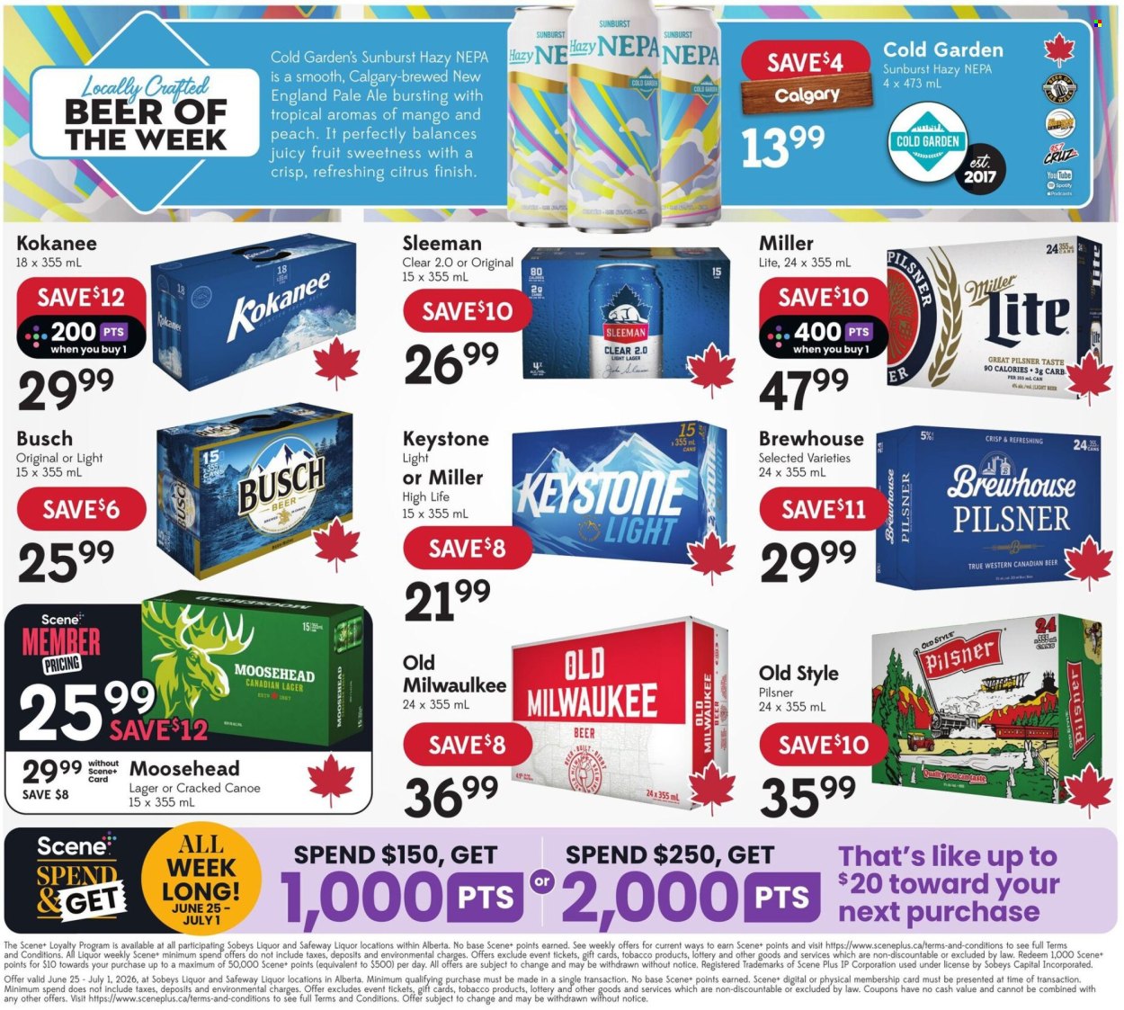 Sobeys Liquor flyer - June 25, 2026 - July 01, 2026. Page 9
