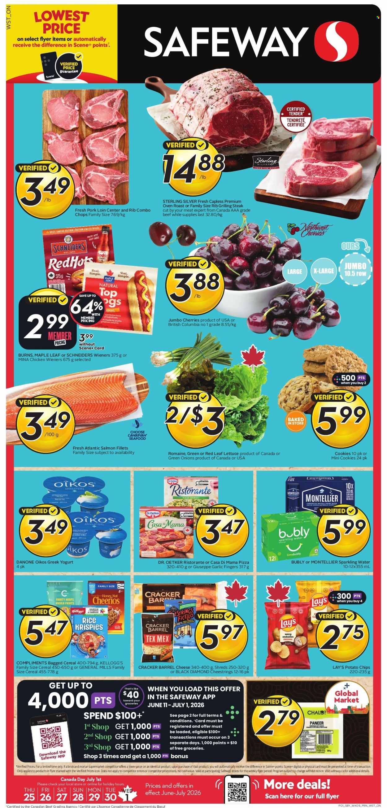 Safeway flyer - June 25, 2026 - July 01, 2026. Page 1
