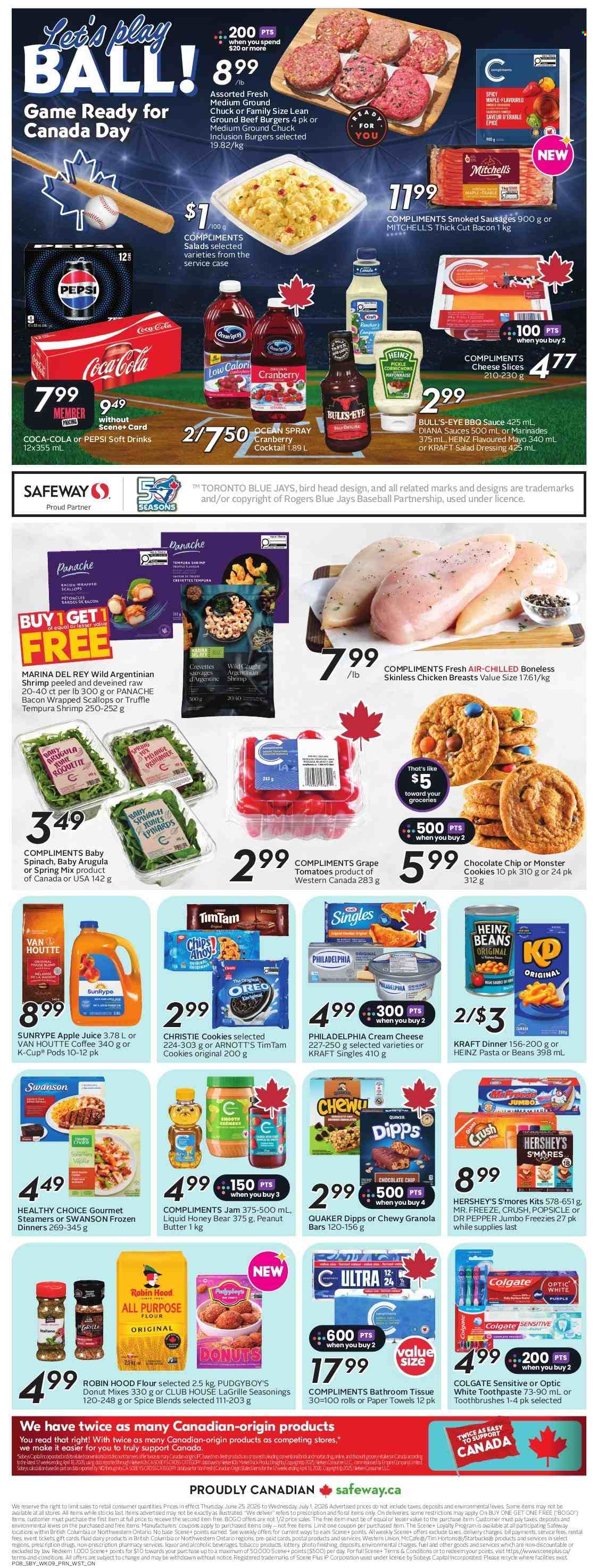 Safeway flyer - June 25, 2026 - July 01, 2026. Page 3