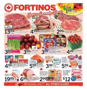 Fortinos Flyer - June 25, 2026 - July 01, 2026.