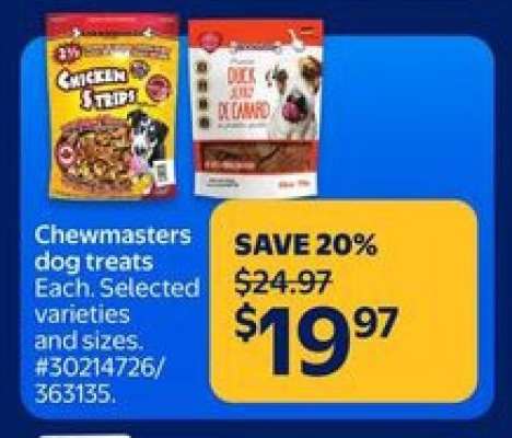 Chewmasters Dog Treats