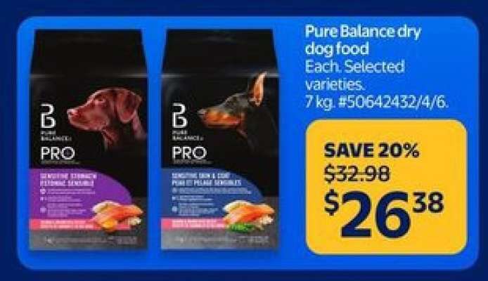 Pure Balance dry dog food