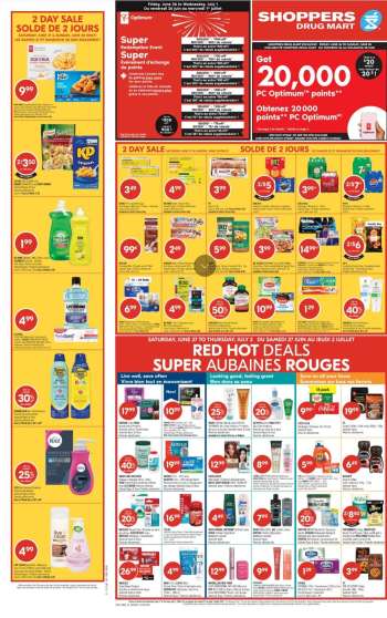 Shoppers Drug Mart Flyer - June 27, 2026 - July 02, 2026.