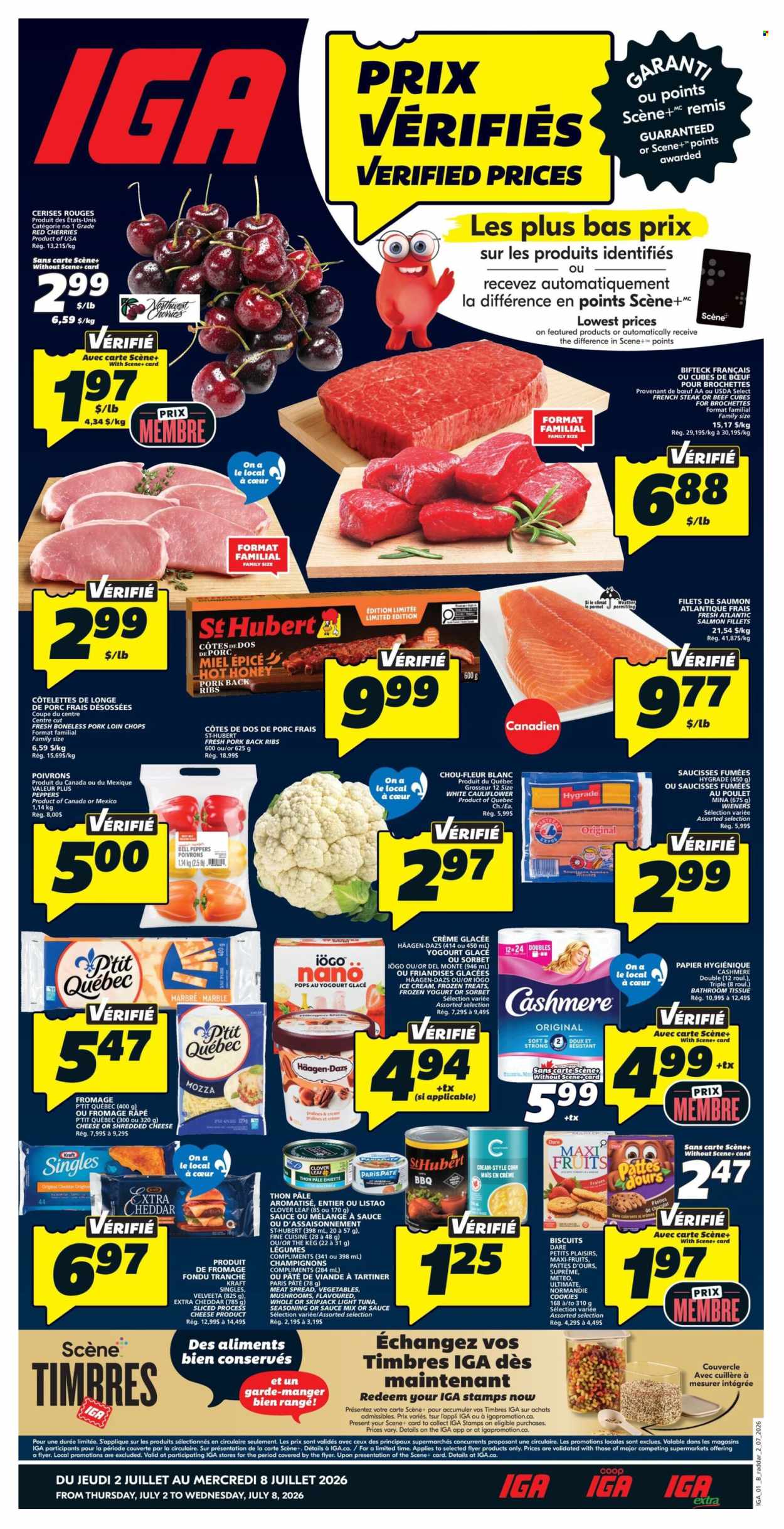 IGA flyer - July 02, 2026 - July 08, 2026. Page 1