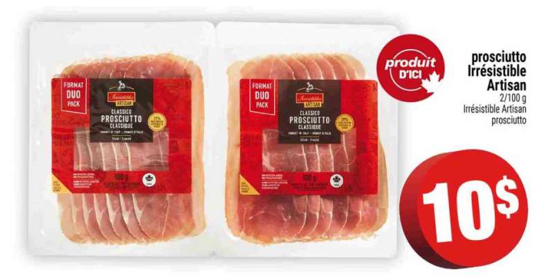 PROSCIUTTO IRRÉSISTIBLE ARTISAN
