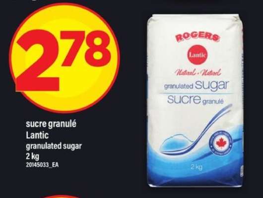 sucre granulé