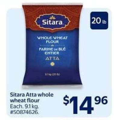 Sitara Atta whole wheat flour