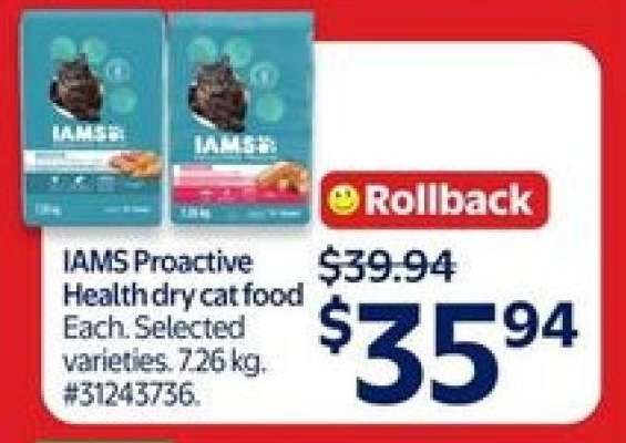 IAMS Proactive Health Dry Cat Food