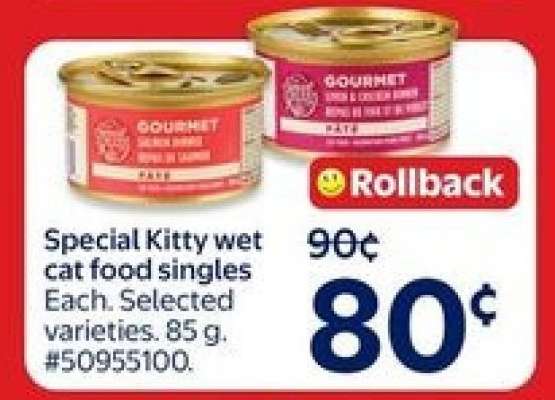 Special Kitty wet cat food singles