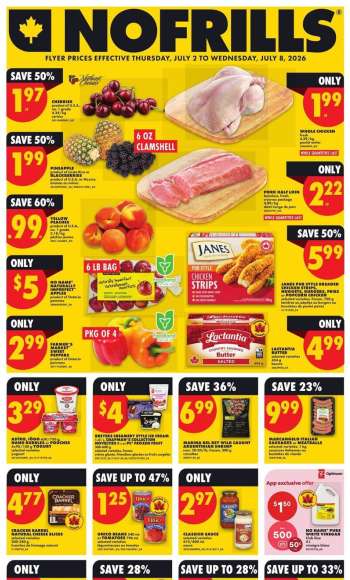 No Frills Flyer - July 02, 2026 - July 08, 2026.