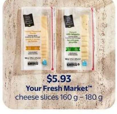 Your Fresh Market™ Cheese Slices