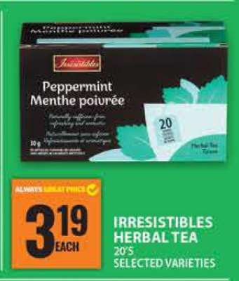 IRRESISTIBLES HERBAL TEA