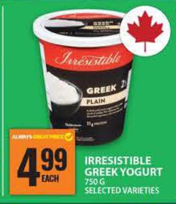 Irresistible Greek Yogurt