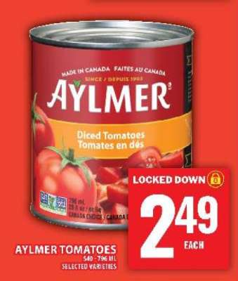 AYLMER TOMATOES
