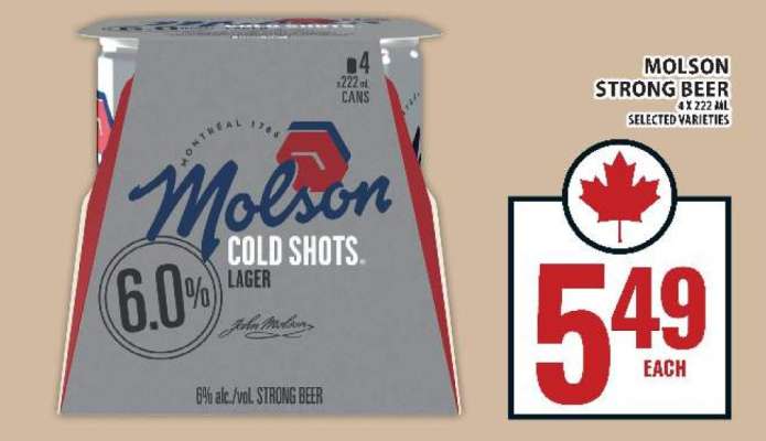 Molson Strong Beer