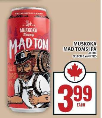 MUSKOKA Mad Tom IPA