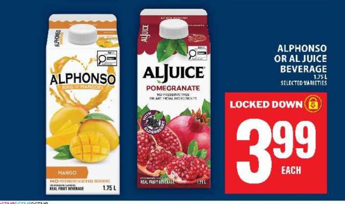 Alphonso or Al Juice Beverage