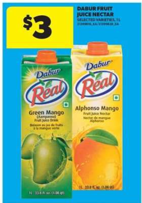 Dabur Fruit Juice Nectar
