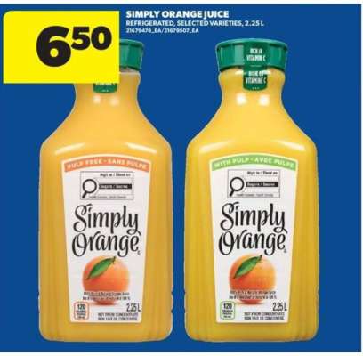 Simply Orange Juice