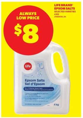 LIFE BRAND EPSOM SALTS