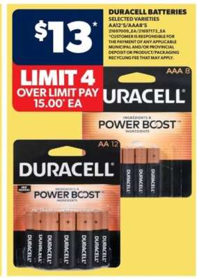Duracell Batteries
