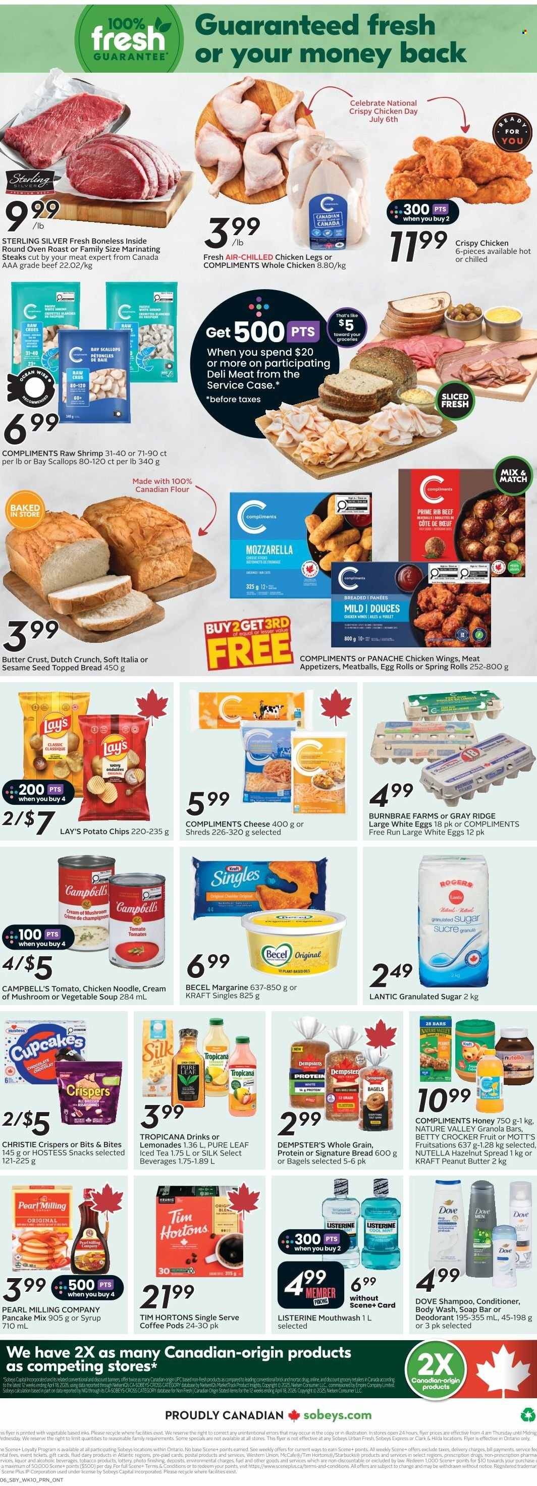 Sobeys flyer - July 02, 2026 - July 08, 2026. Page 3